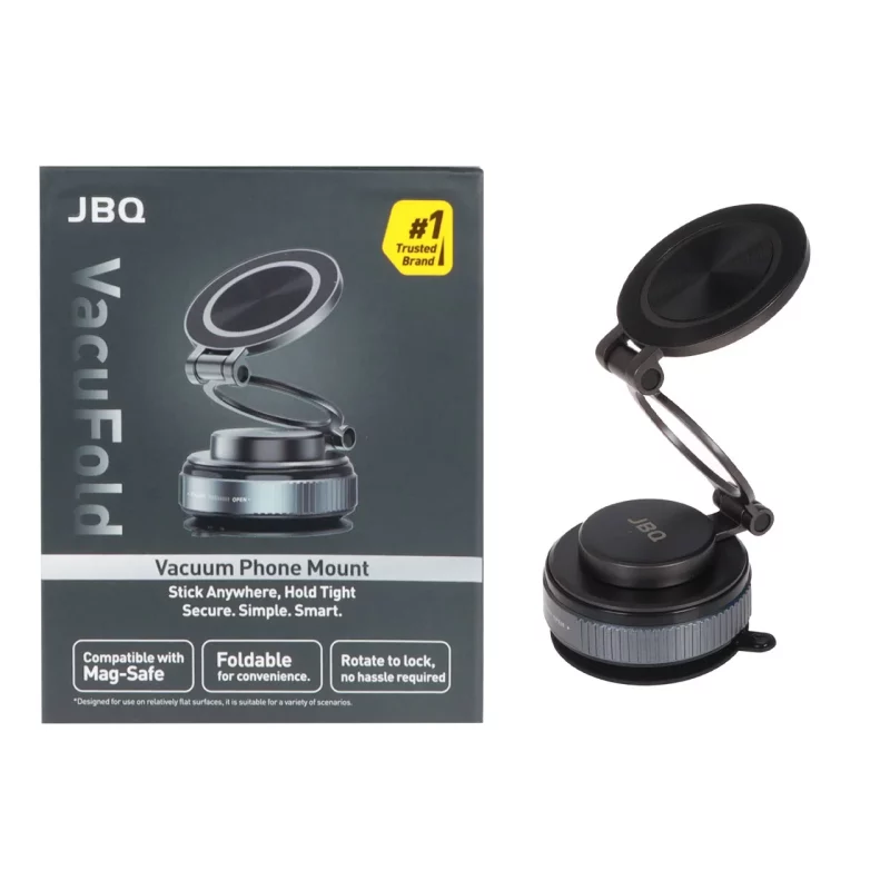 هولدر گوشی موبایل مگنتی JBQ مدل Vacufold N253412 - خاکستری (گارانتی شش ماهه رصاصی) - تصویر 2