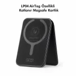 کیف کارت مگ‌سیف گوشی آیفون و هولدر موبایل XO مدل XO-LP04 - مشکی - تصویر 3