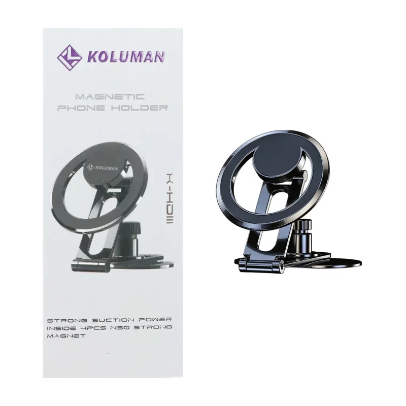 هولدر گوشی موبایل مگنتی Koluman مدل K-HD111 - نقره ای - تصویر 2