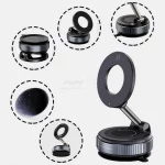 هولدر گوشی موبایل وکیومی Koluman مدل K-HD117 - مشکی - تصویر 3