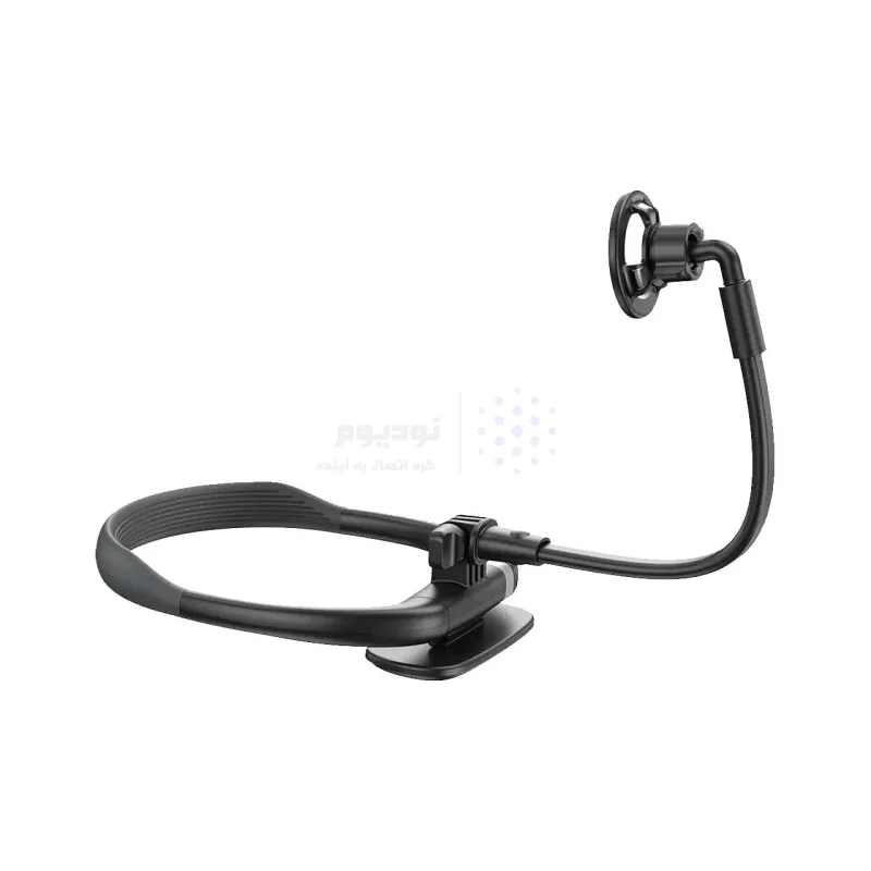 هولدر مگنتی گردنی گوشی موبایل XO مدل XO-C156 - مشکی - تصویر 3