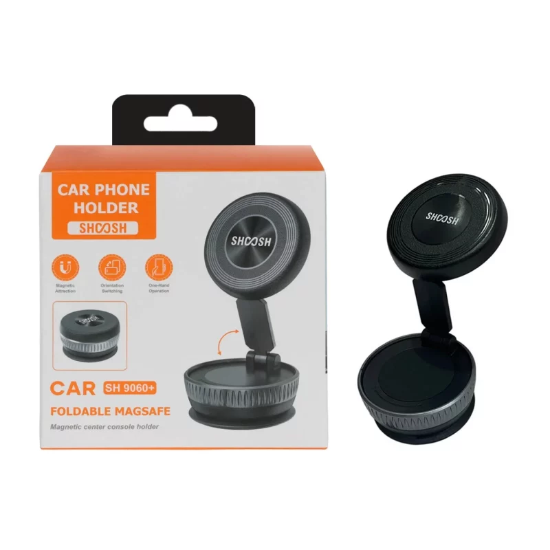 هولدر گوشی موبایل مگنتی Shoosh مدل +SH9060 - مشکی - SMO - تصویر 2