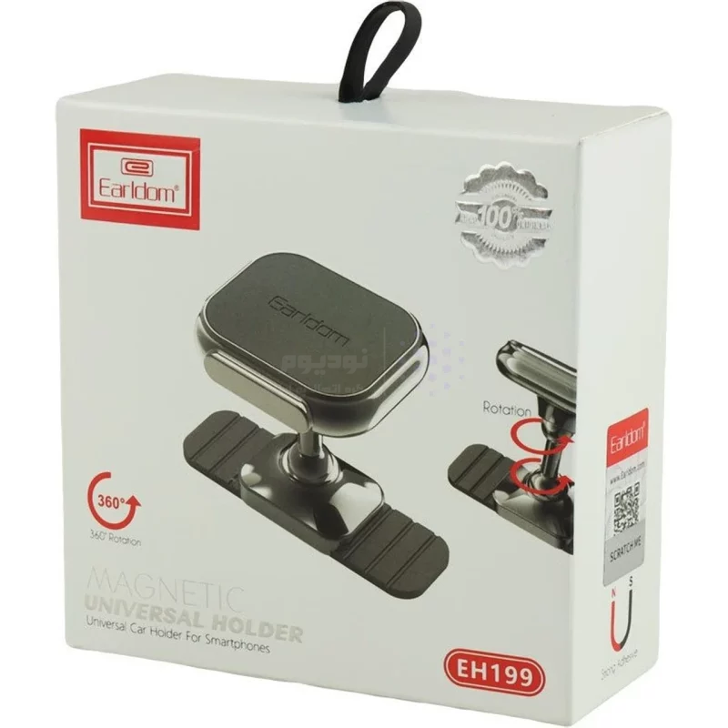هولدر گوشی موبایل مگنتی Earldom مدل ET-EH199 - مشکی - تصویر 3