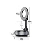 هولدر گوشی موبایل وکیومی مگنتی XO مدل XO-C169 - مشکی - تصویر 4