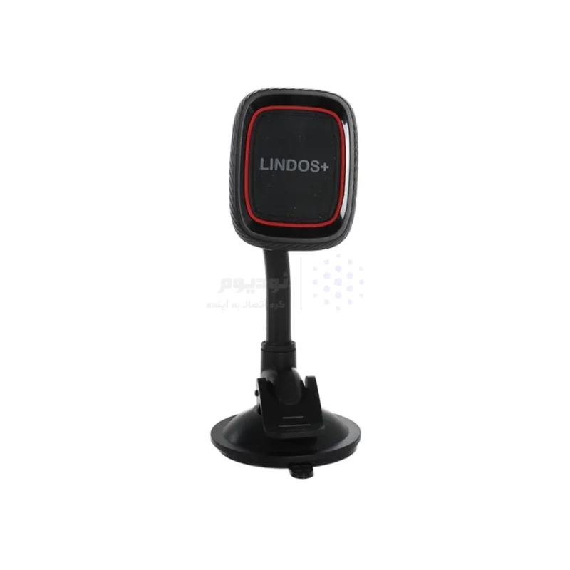 هولدر گوشی موبایل پایه دار +Lindos مدل HL- 40 - مشکی - تصویر 3