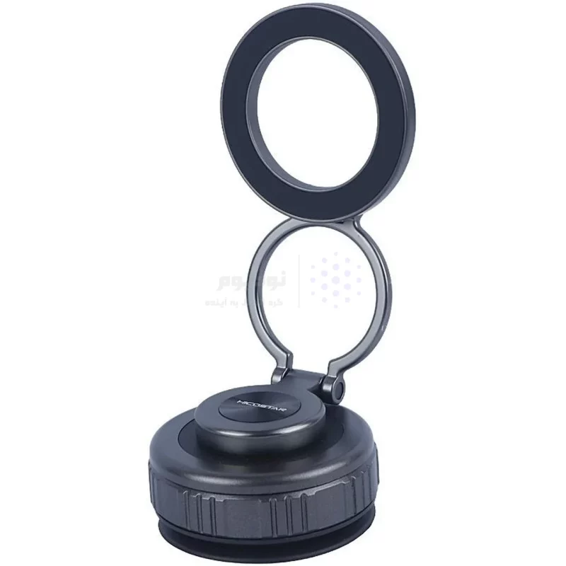 هولدر گوشی موبایل وکیومی مگنتی Hicostar مدل H820 - خاکستری - تصویر 4