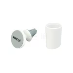 هولدر گوشی موبایل مگنتی دریچه ای خودرو NITU مدل NH03 - سفید - تصویر 3