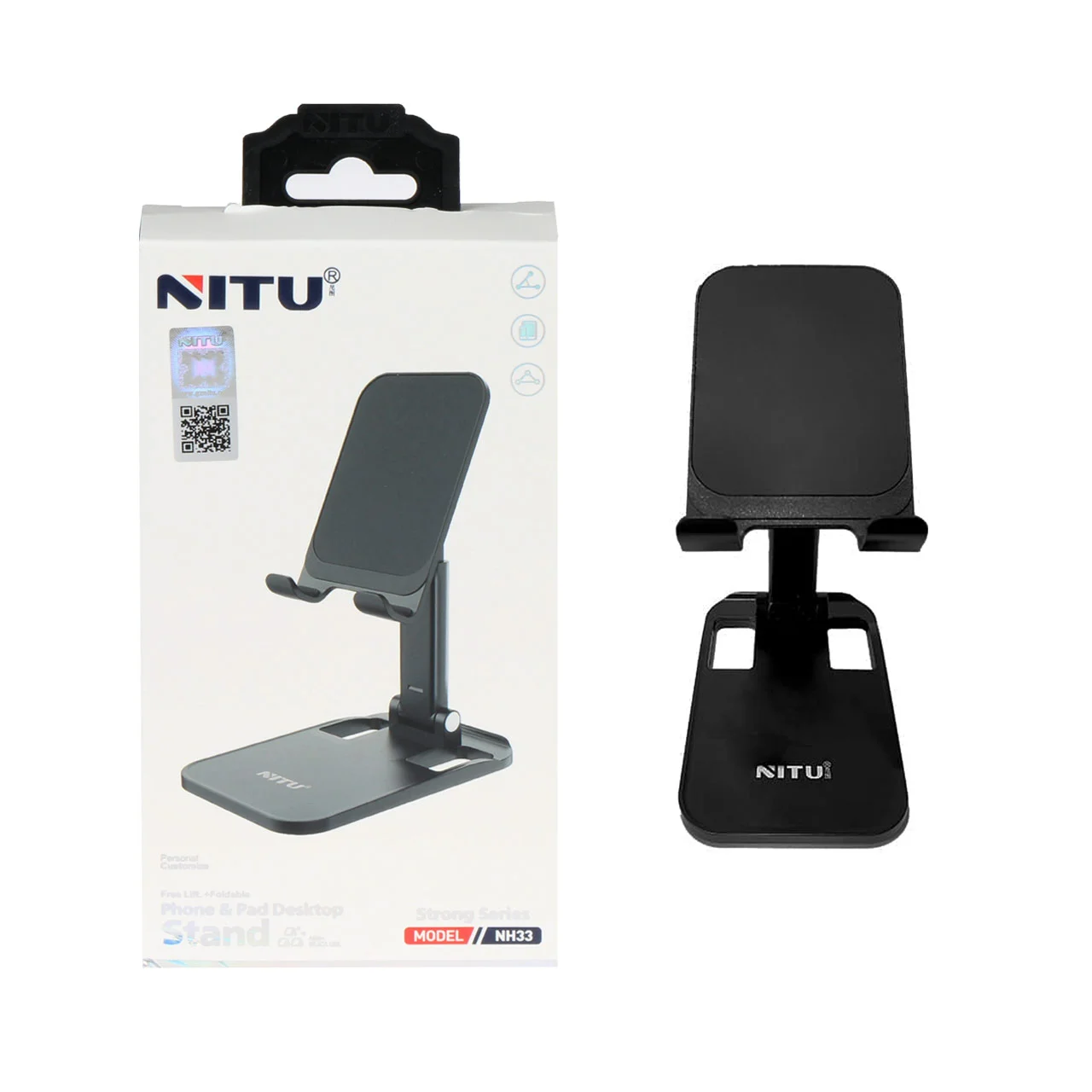 2371-695922-1 هولدر گوشی موبایل NITU مدل NH33 - مشکی - تصویر 1