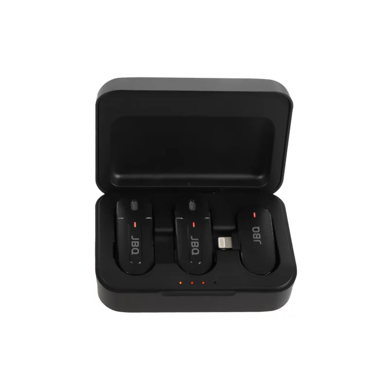 میکروفون بی سیم JBQ Lightning مدل MPH-I8 - مشکی - تصویر 2