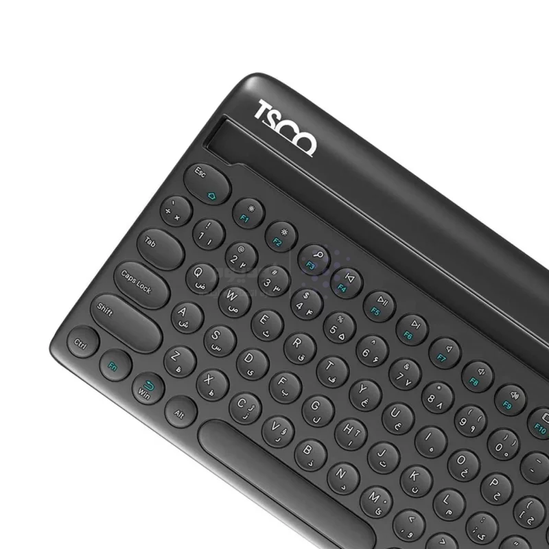 کیبورد بی سیم TSCO مدل TK 7322BT - مشکی - تصویر 4