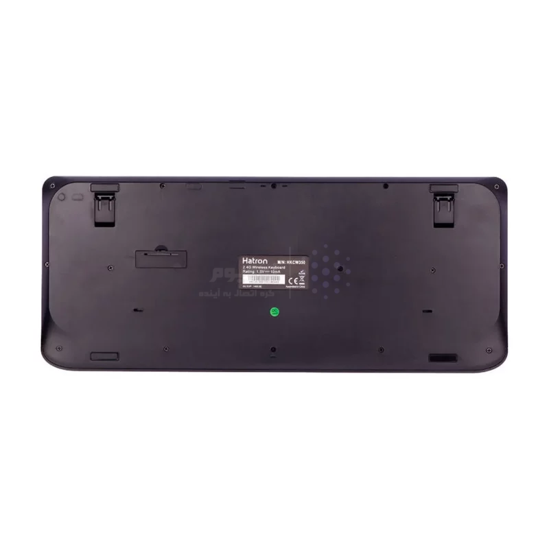 کیبورد و ماوس بی سیم Hatron مدل HKCW350 - مشکی - تصویر 3