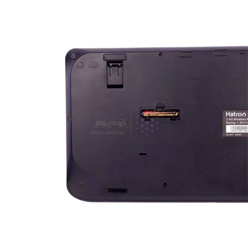 کیبورد و ماوس بی سیم Hatron مدل HKCW350 - مشکی - تصویر 6