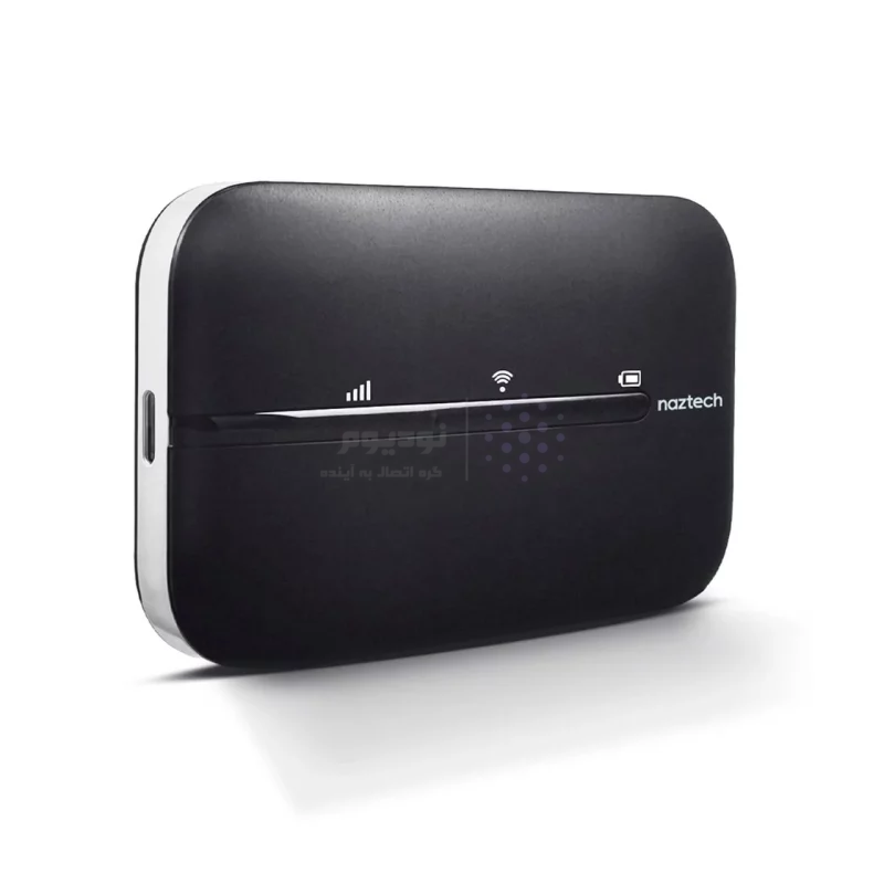 مودم همراه Naztech 4G-LTE مدل NZT-77CT - مشکی - تصویر 3