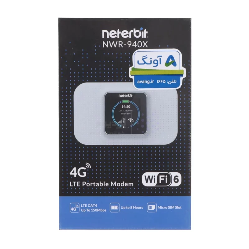 مودم همراه Neterbit 4G-LTE مدل NWR-940X - سفید - تصویر 5