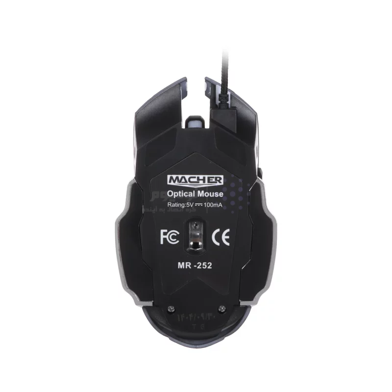 ماوس باسیم گیمینگ Macher مدل MR252 - مشکی - RYL - تصویر 4