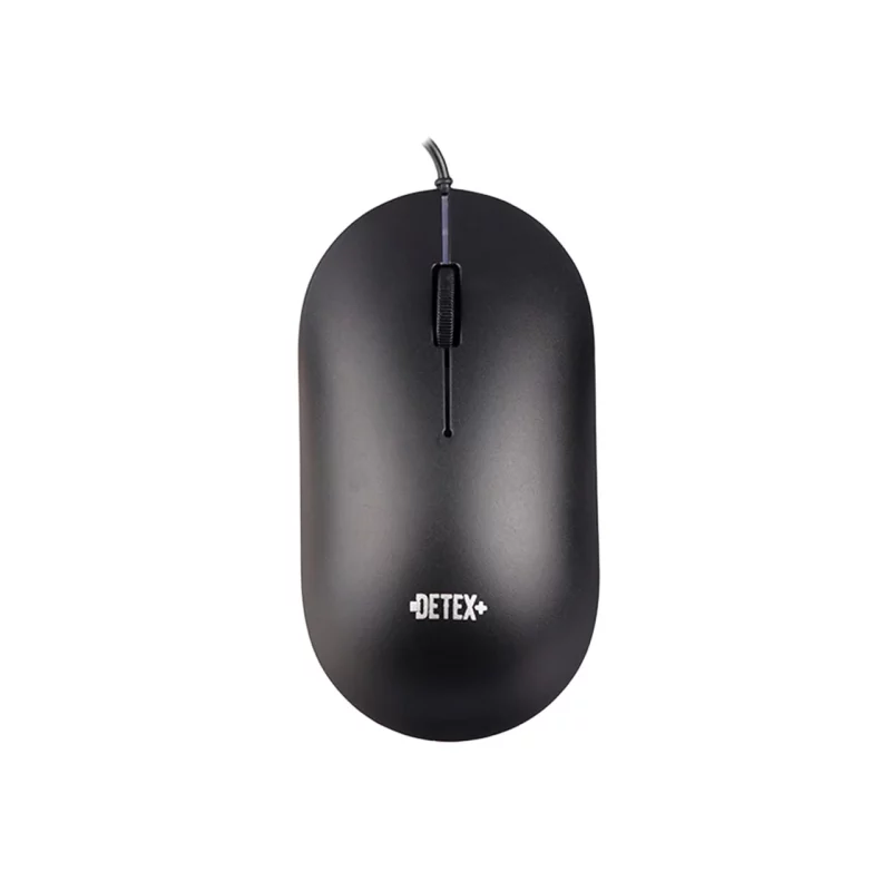 ماوس باسیم +DETEX مدل MD-902 - مشکی - تصویر 2