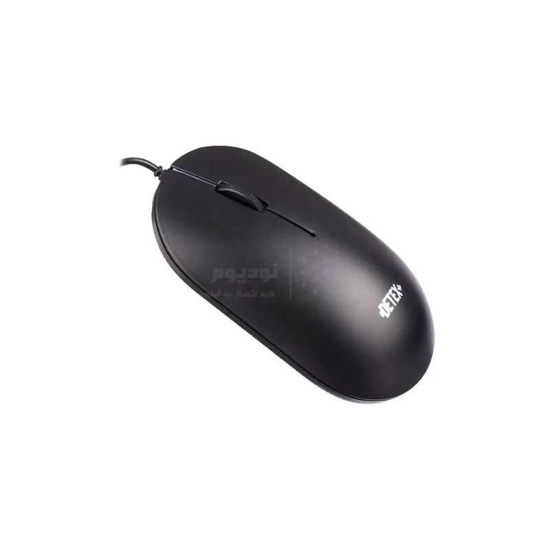 ماوس باسیم +DETEX مدل MD-902 - مشکی - تصویر 3
