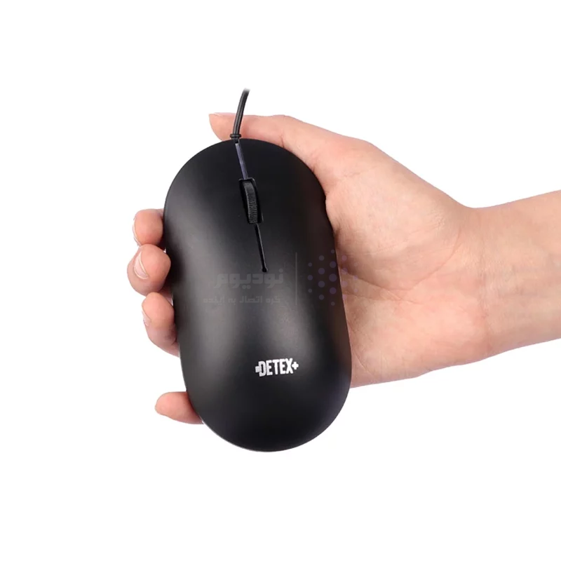 ماوس باسیم +DETEX مدل MD-902 - مشکی - تصویر 6