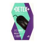 ماوس باسیم +DETEX مدل MD-902 - مشکی - تصویر 7