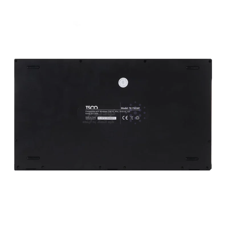 کیبورد بی سیم TSCO مدل TK 7321BT - مشکی - تصویر 9