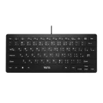 کیبورد با سیم TSCO مدل TK 8044 - مشکی