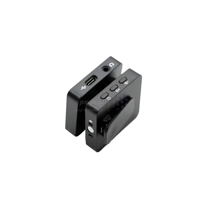میکروفون یقه ای بی سیم type-c مدل SX39 (دو میکرفون) - تصویر 6
