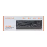کیبورد باسیم Hicostar مدل HS-K700 - مشکی - تصویر 6