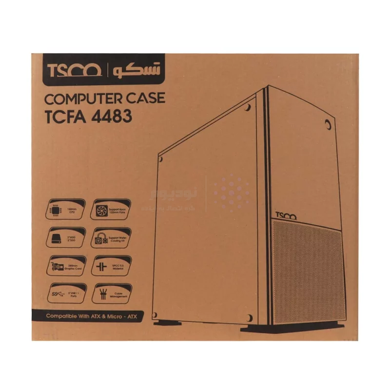 کیس کامپیوتر TSCO مدل TCFA 4483 - تصویر 5