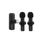میکروفون یقه ای بی سیم Hicostar مدل HS-MC521C - مشکی