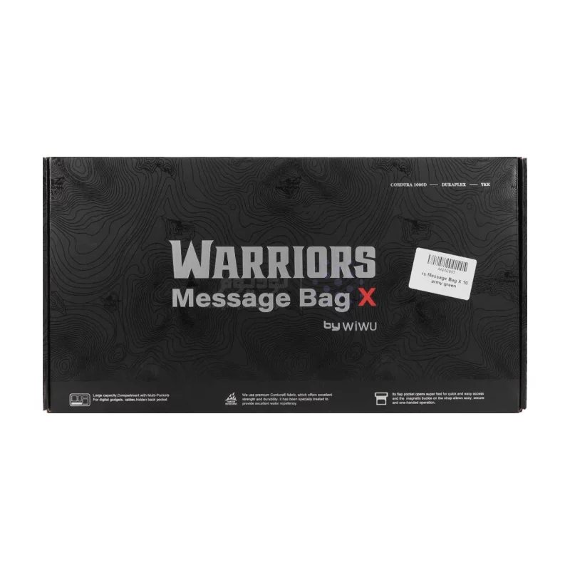 کیف رودوشی Wiwu مدل RS Messge Bag X10 army - سبز - تصویر 6