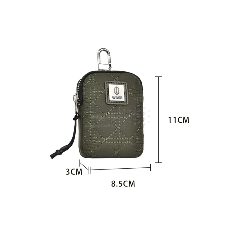 کیف اکسسوری Wiwu مدل Q-Pouch - سبز - تصویر 6