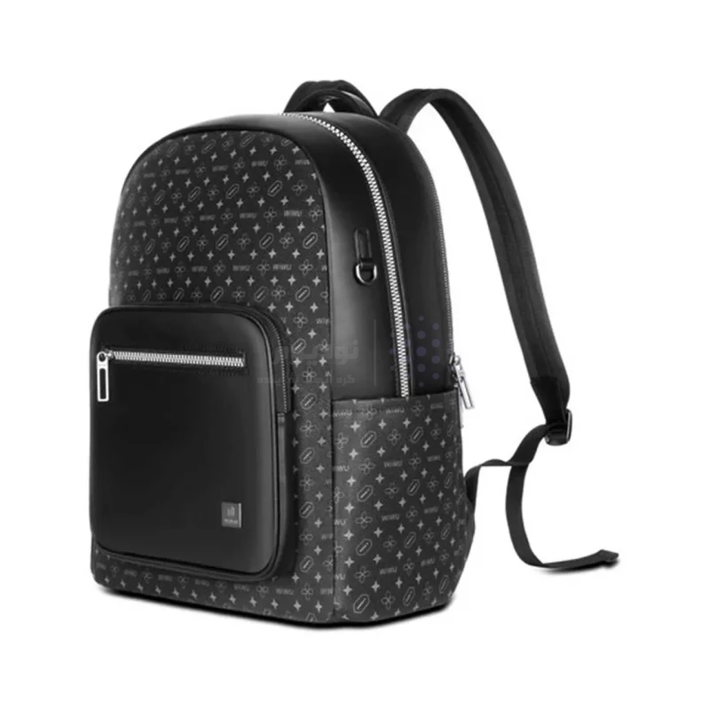 کوله پشتی لپ تاپ 15.6 اینچی Wiwu مدل Master Backpack Pro - مشکی - تصویر 3
