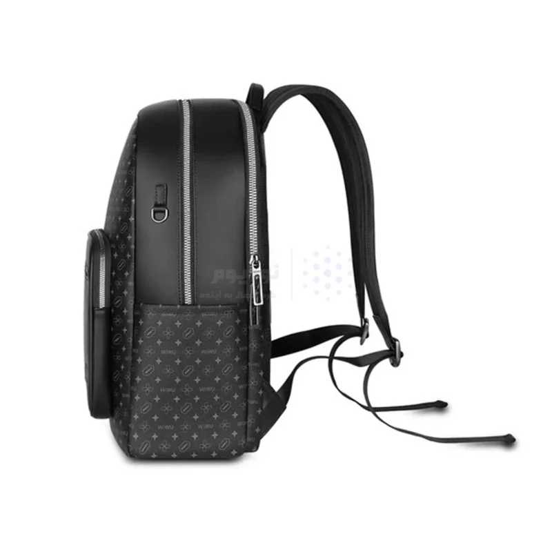 کوله پشتی لپ تاپ 15.6 اینچی Wiwu مدل Master Backpack Pro - مشکی - تصویر 4
