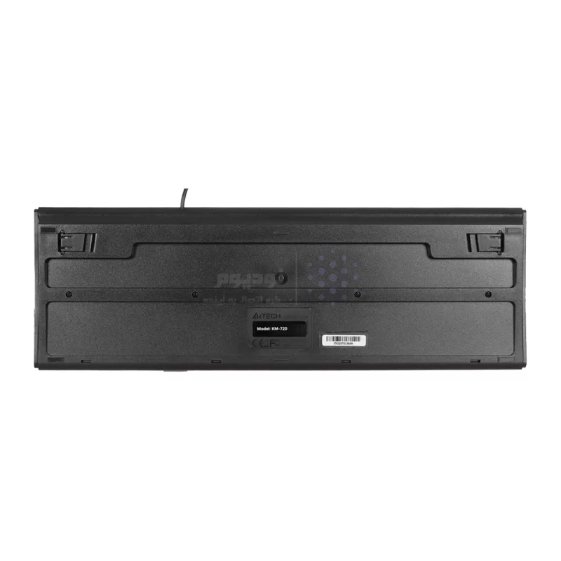 کیبورد باسیم A4tech Wired Keyboard USB مدل KM-720 - مشکی - تصویر 3