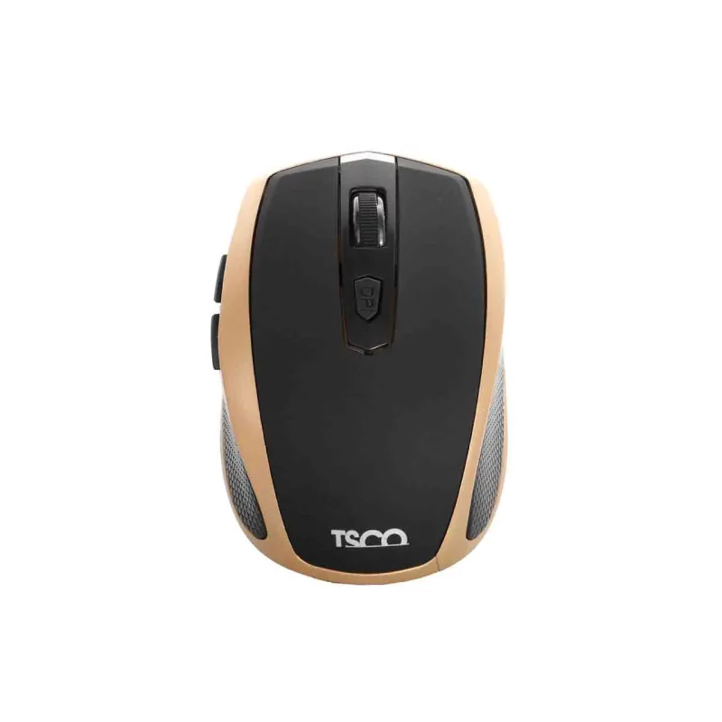 ماوس بی سیم TSCO مدل TM 667W - مشکی طلایی - تصویر 2