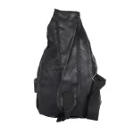 کیف تک بند مدل Body Bag چرمی - مشکی - تصویر 4