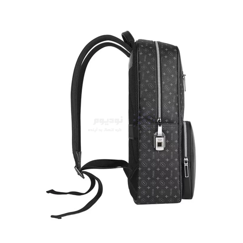 کوله پشتی لپ تاپ 15.6 اینچی Wiwu مدل Master FingerPrint Lock BackPack - مشکی - تصویر 4