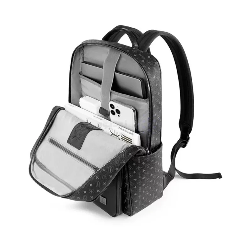 کوله پشتی لپ تاپ 15.6 اینچی Wiwu مدل Master FingerPrint Lock BackPack - مشکی - تصویر 6