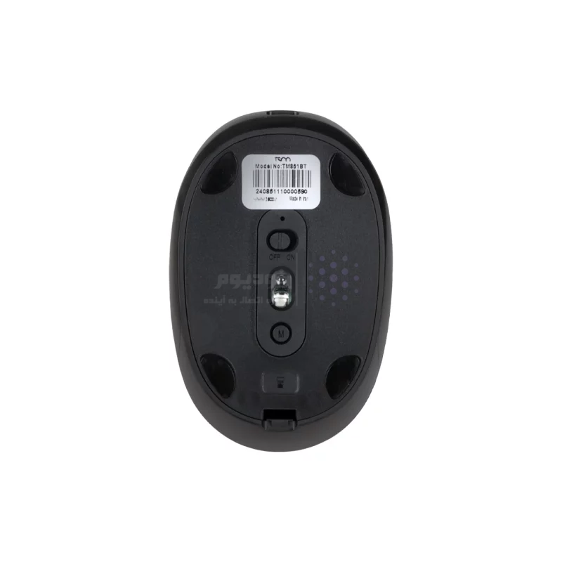 ماوس بی سیم TSCO مدل TM 851BT - مشکی - تصویر 3