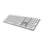 کیبورد بی سیم Hiska مدل HX-KE245W - سفید - تصویر 3