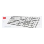 کیبورد بی سیم Hiska مدل HX-KE245W - سفید - تصویر 4