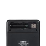 نامبرپد وایرلس کیبورد Nitu مدل NKB06 - مشکی (گارانتی 18 ماه تعویض نیکان همراه) - تصویر 5