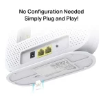 مودم روتر 4G LTE بی سیم TP-Link 300Mbps مدل TL-MR105 - سفید (36 ماهه پارس ارتباط) - تصویر 6