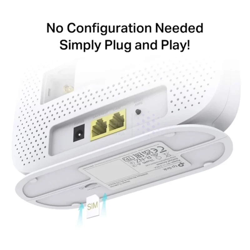 مودم روتر 4G LTE بی سیم TP-Link 300Mbps مدل TL-MR105 - سفید (36 ماهه پارس ارتباط) - تصویر 6