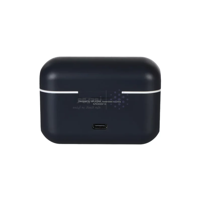 میکروفون بی سیم یقه ای با کیس شارژ VIPLATINA Type-C مدل VR11 - مشکی (گارانتی 18 ماه تعویض نیکان همراه) - تصویر 4