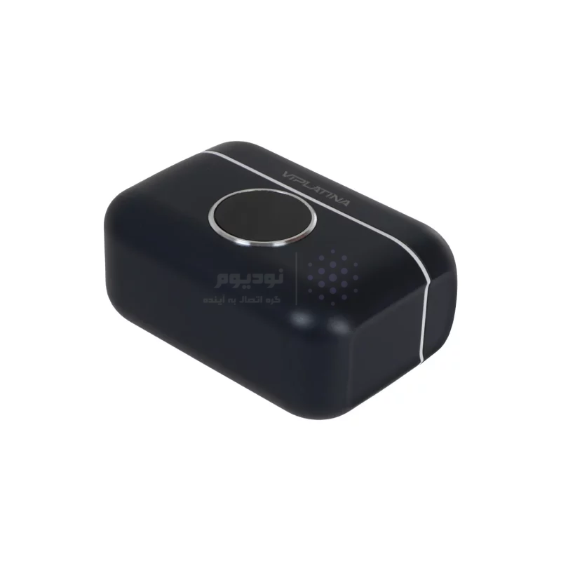میکروفون بی سیم یقه ای با کیس شارژ VIPLATINA Type-C مدل VR11 - مشکی (گارانتی 18 ماه تعویض نیکان همراه) - تصویر 5