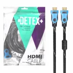 کابل 5 متری DETEX+ HDMI - مشکی