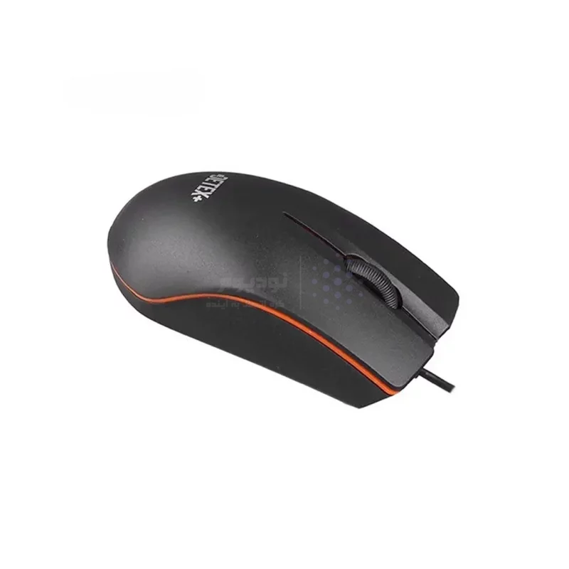 ماوس با سیم +DETEX مدل MD-901 - مشکی - تصویر 3