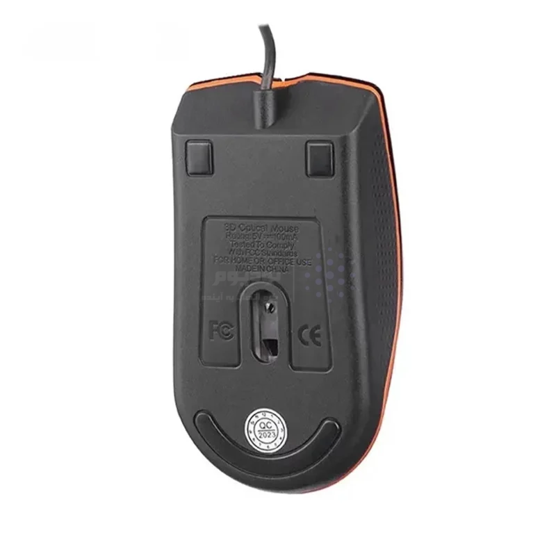 ماوس با سیم +DETEX مدل MD-901 - مشکی - تصویر 4
