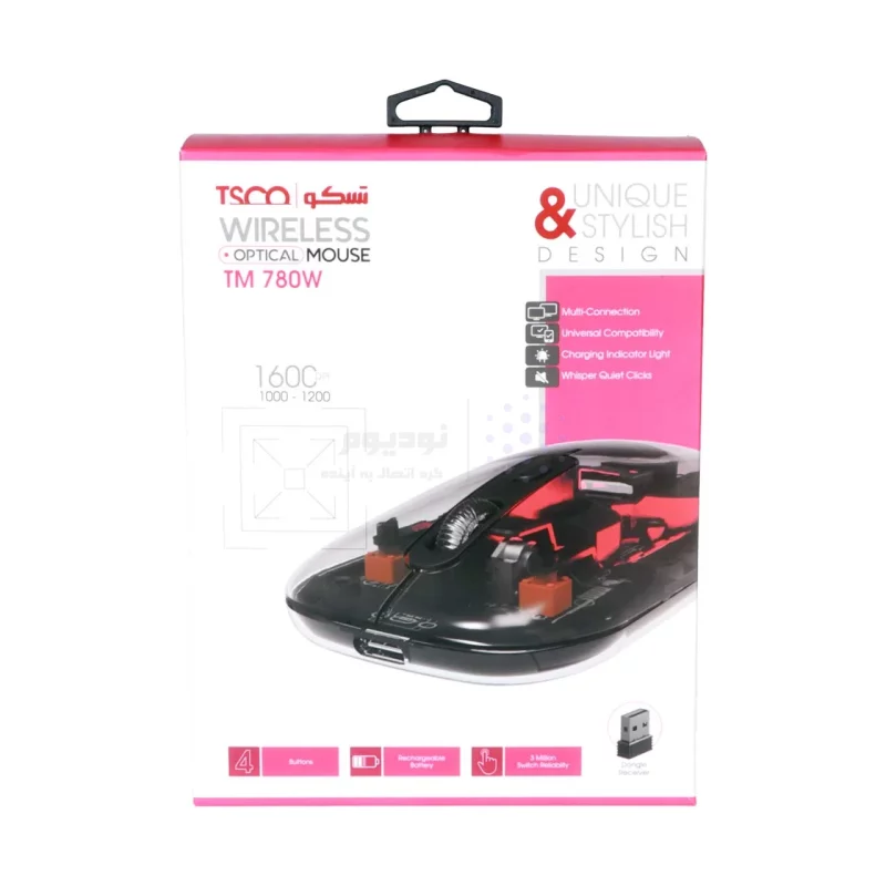 ماوس بی سیم TSCO مدل TM 780W - تصویر 6